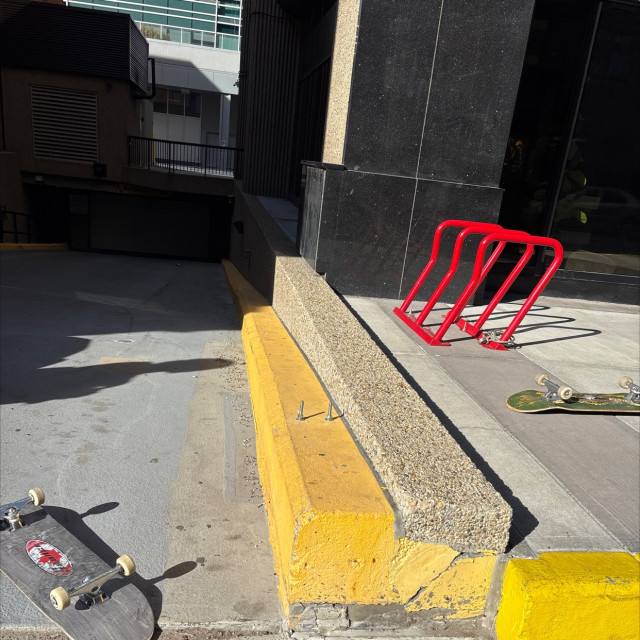 Curb to drop