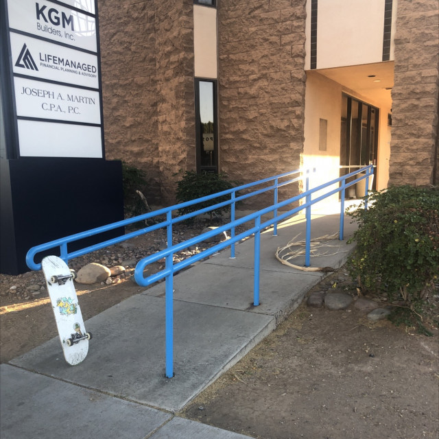 Long, and Tall. This rail is Gnarly