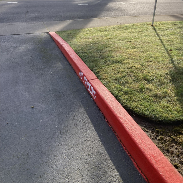 Ride on curb