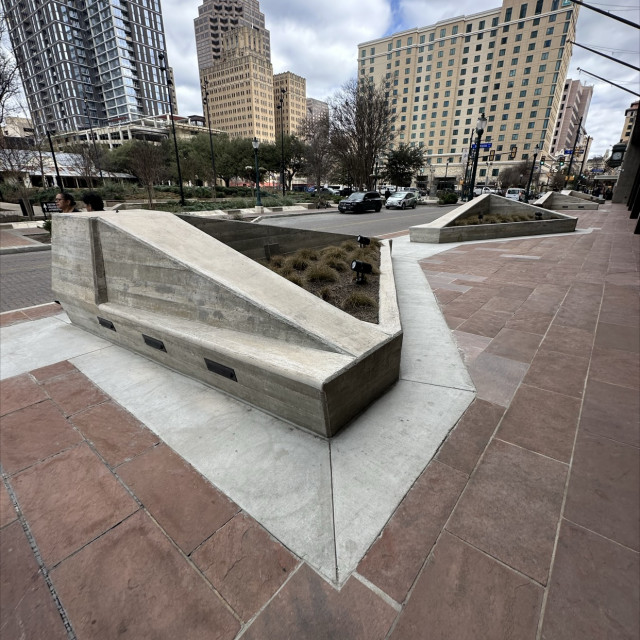 City tower ledges