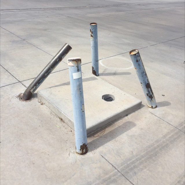 Pole jam