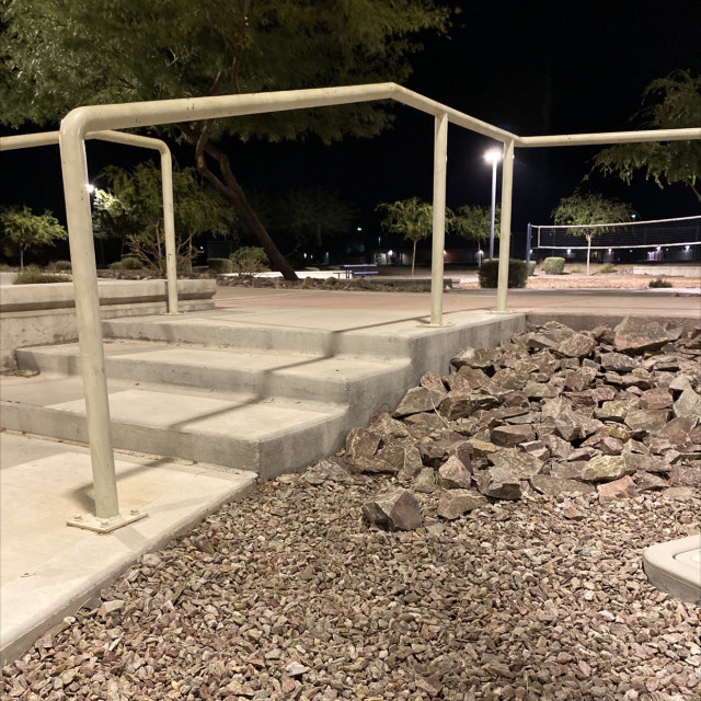 3 stair in the park