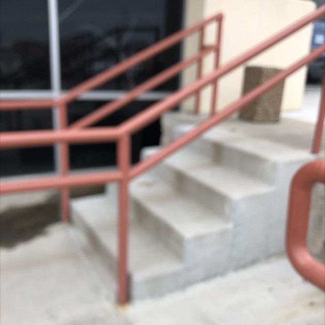 Shopping center stair 