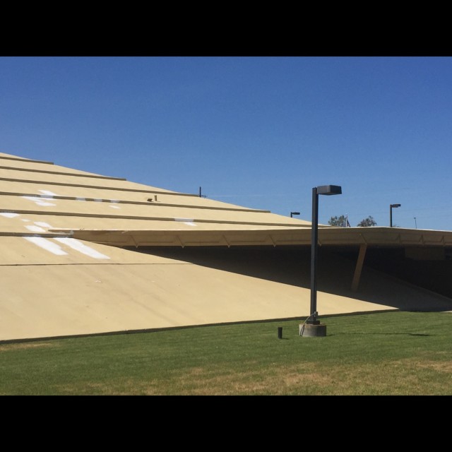 Roof drop to bank 