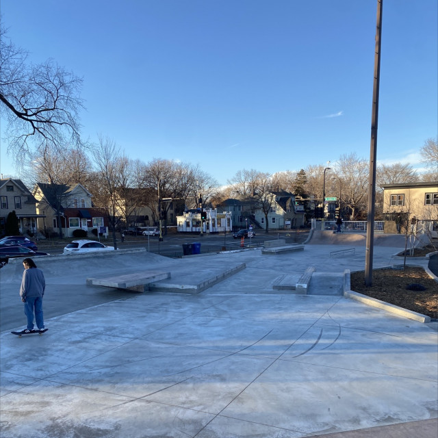 Painter skatepark