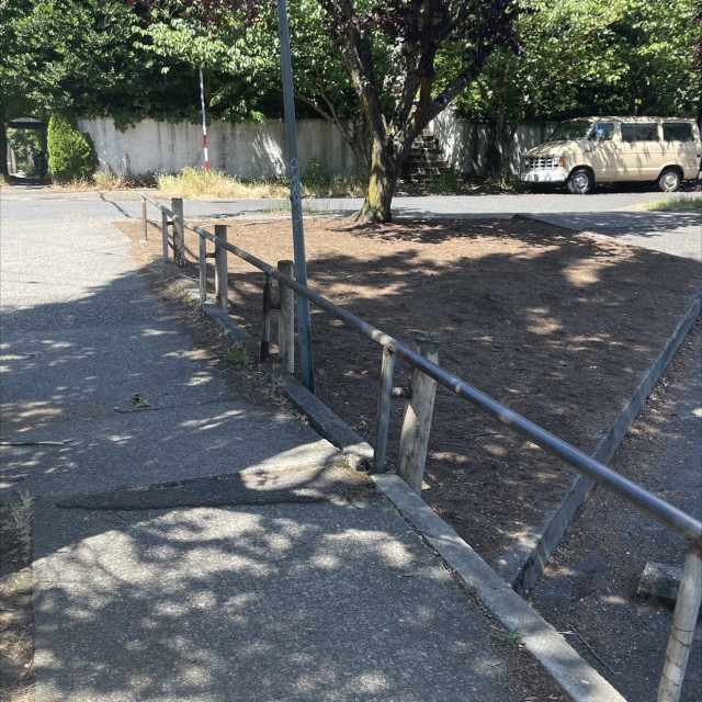bump to rail