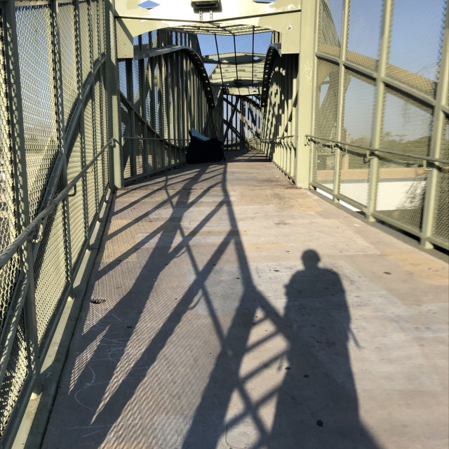 Downhill Metal Bridge 