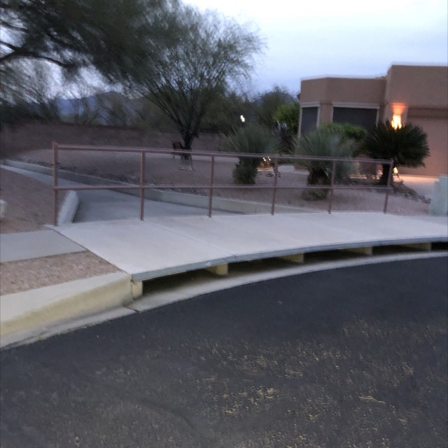 Ledge not waxed 