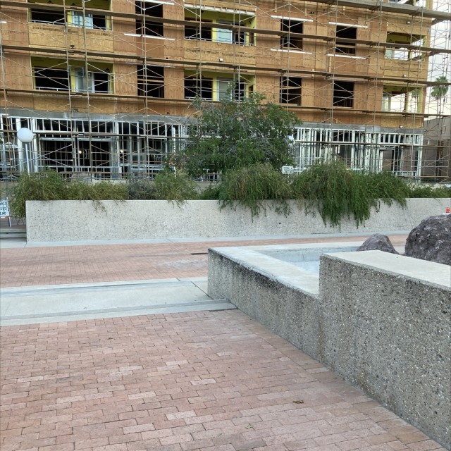 Ledge and bank