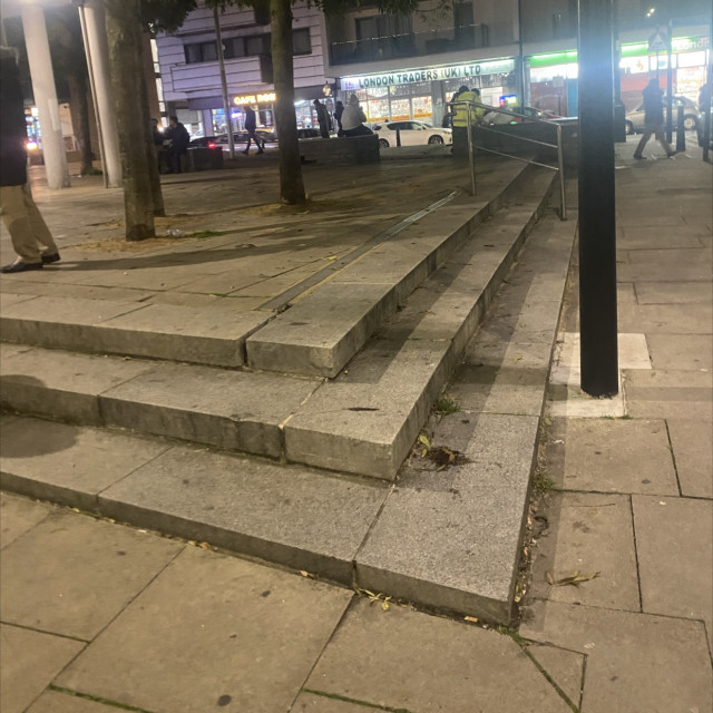 Plaza Outside Shadwell Station