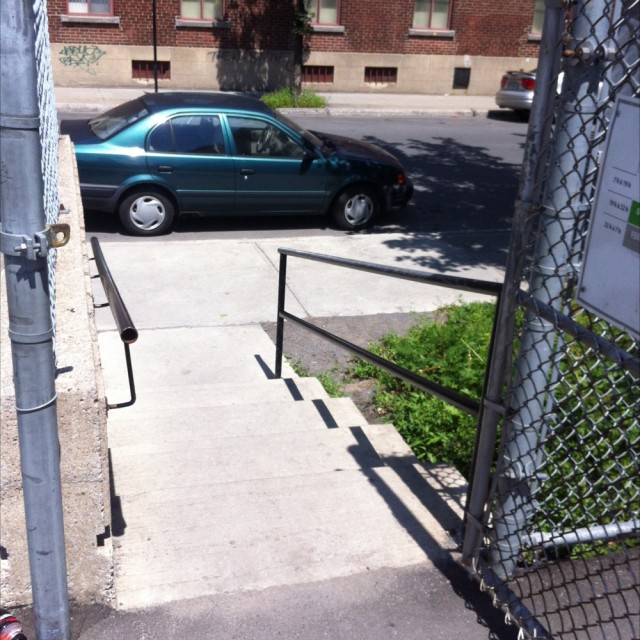 Wide 4 hand rail 