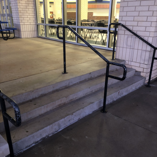 Jacksonville high school stair set