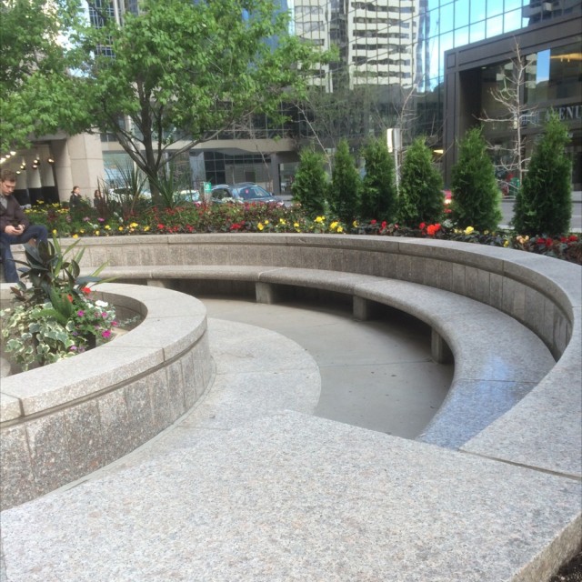 Granite ledge 