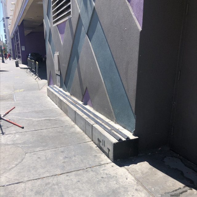 Goldspike double barrel ledge