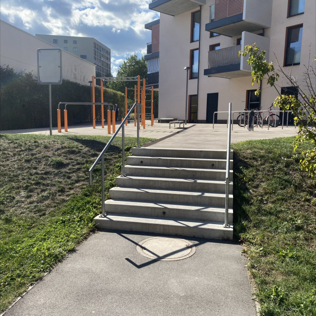 7 stair rail