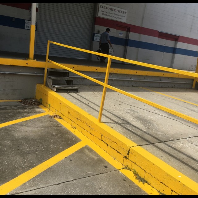 Famous Shaft Sackcutter Rail / weirdo 6 stair / cunt ledge