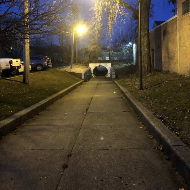 crunchy ledges by edison park tunnel