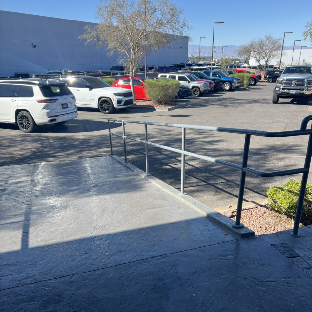 Jeep handrail and 4 stair