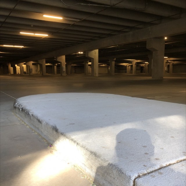 Lil manny in parking garage 