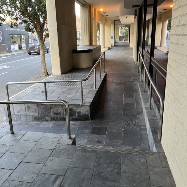 Rail gap