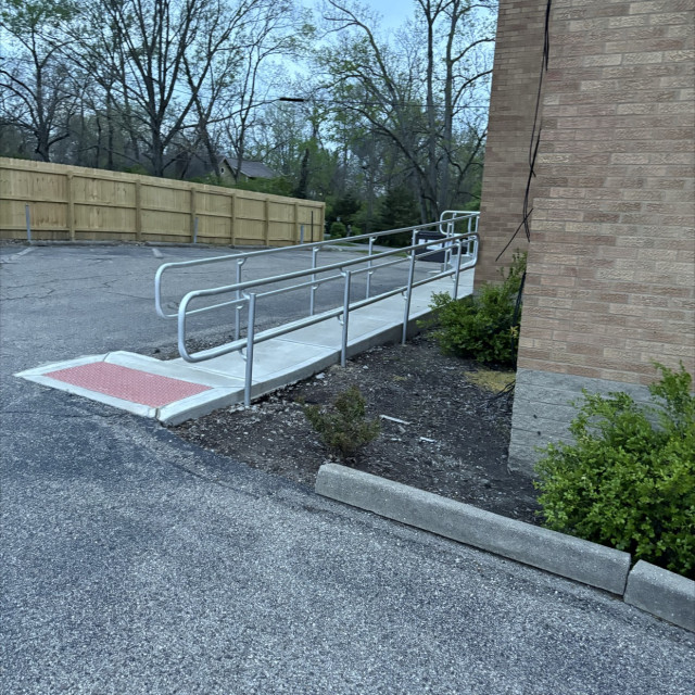 Lowish handi up rail