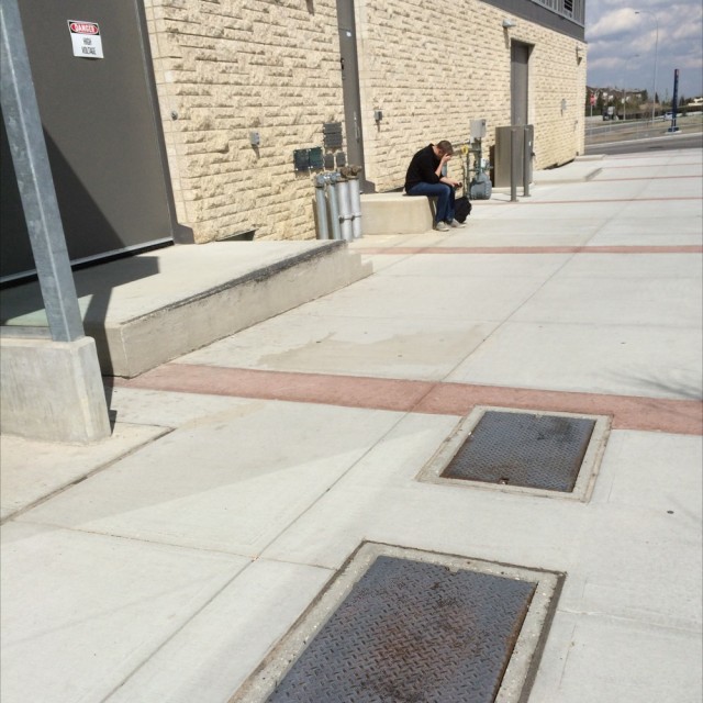69th street train station ledges