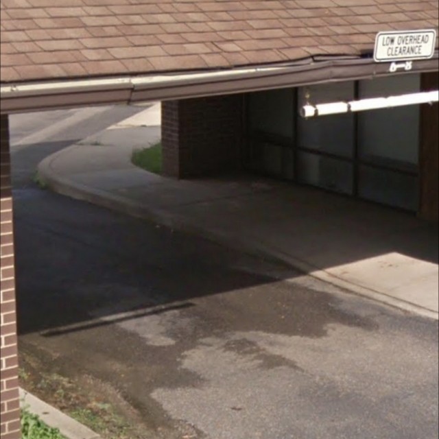 curb that grinds and parking lot