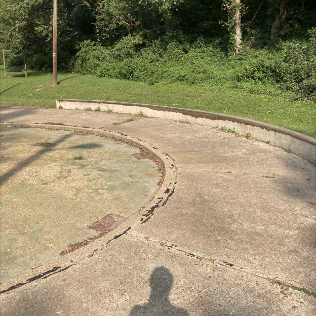 Bingham park ledge