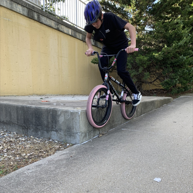 Ledge into drop