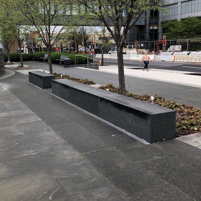 Civic Center ledges 