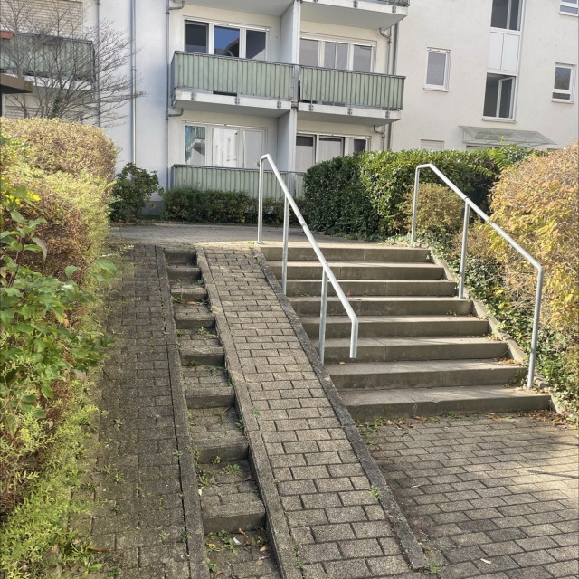 Uprail mit Bank 